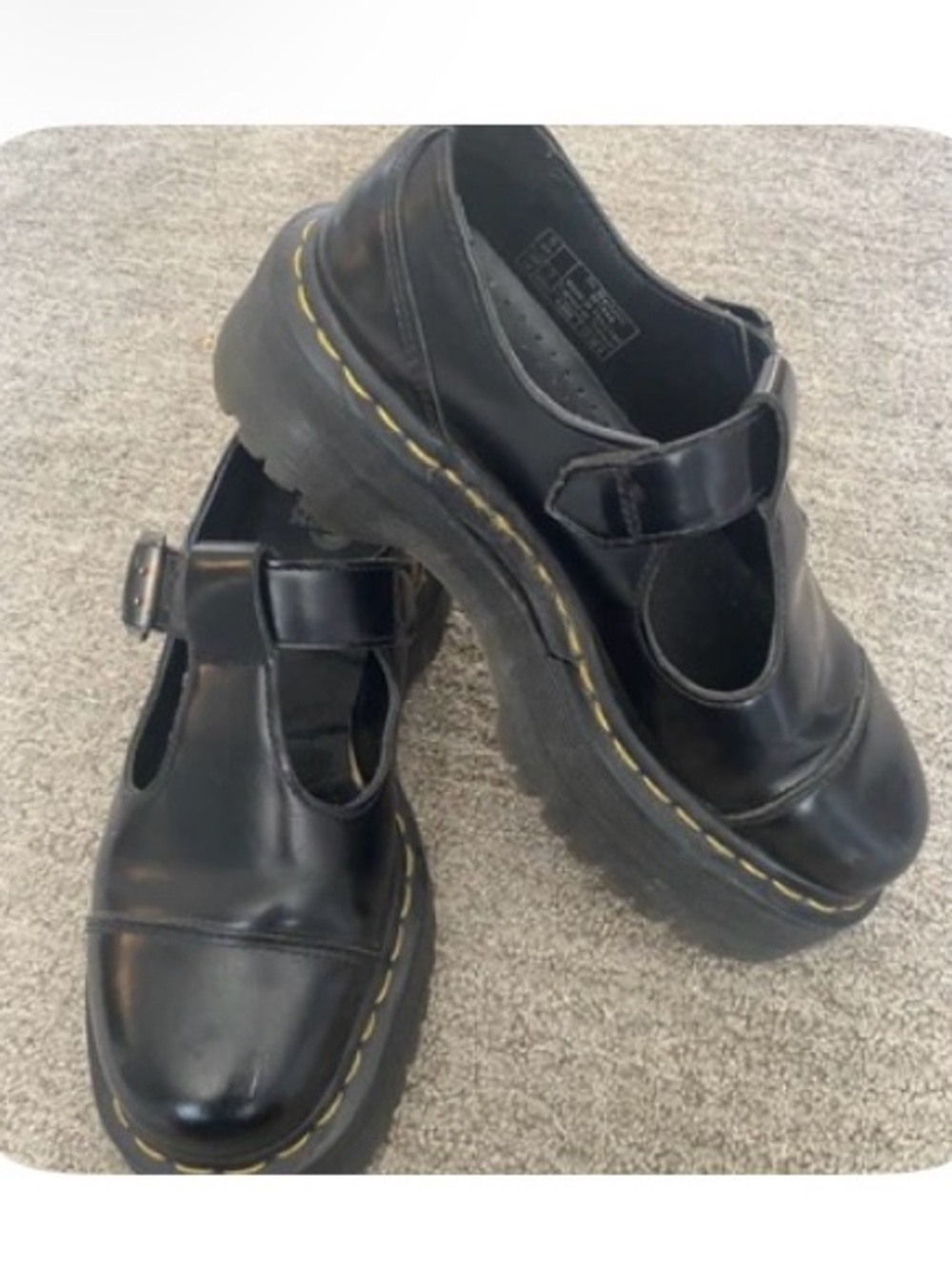 Dr. Martens Mary Jane Platform Shoes